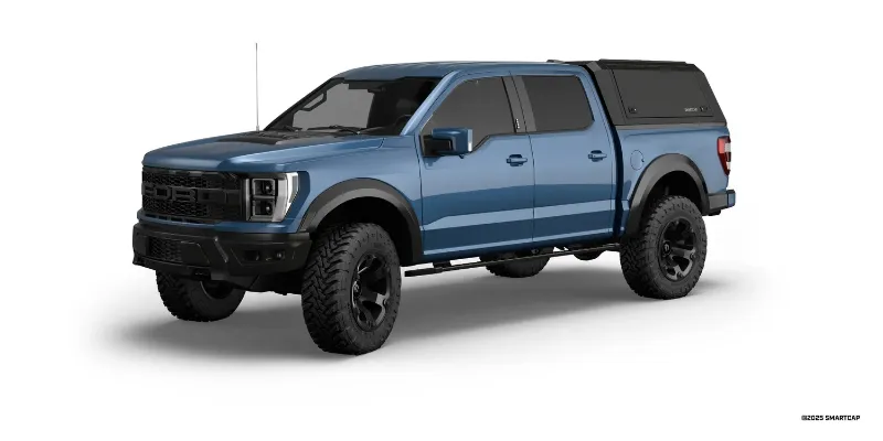 Picture of SmartCap EVOa Adventure Series Truck Cap - 2015-2020 Ford F-150 (5'5" Bed) - EA0313-MB