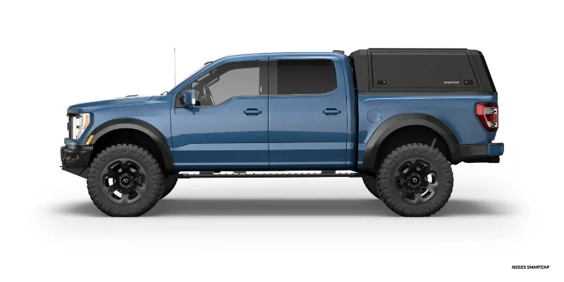 Picture of SmartCap EVOa Adventure Series Truck Cap - 2015-2020 Ford F-150 (5'5" Bed) - EA0313-MB