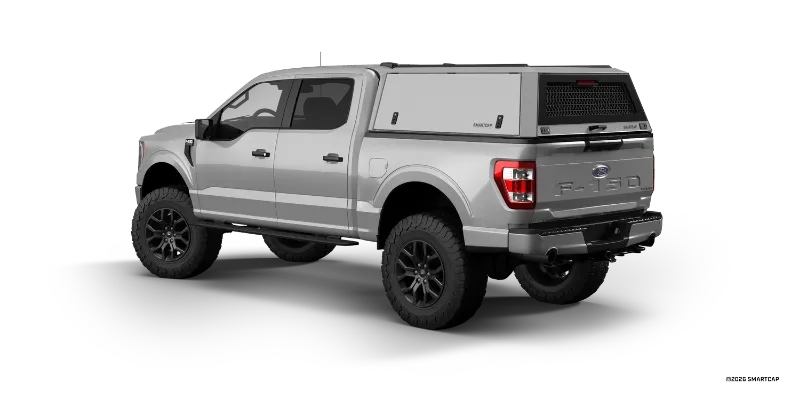 Picture of SmartCap Edge Commercial Truck Cap - 2021-2026 Ford F-150 (5'5" Bed) - EC0333-WN