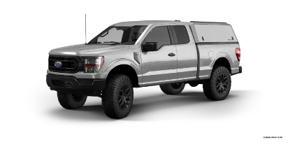 Picture of SmartCap Edge Commercial Truck Cap - 2021-2026 Ford F-150 (6'5" Bed) - EC0334-WN