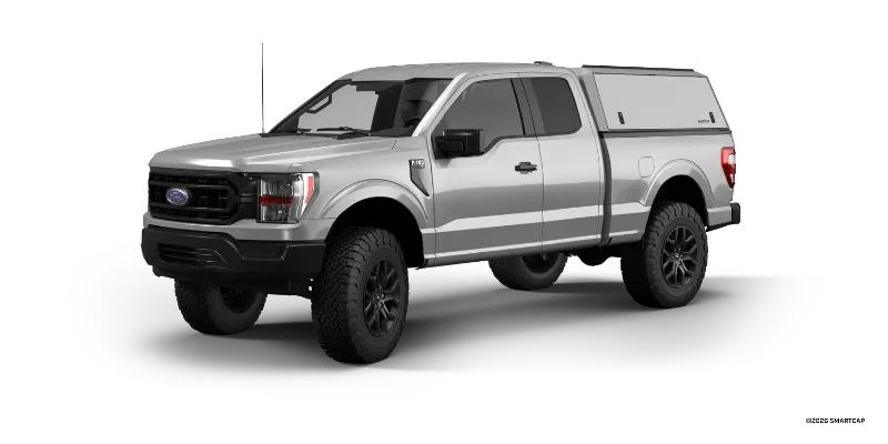 Picture of SmartCap Edge Commercial Truck Cap - 2021-2026 Ford F-150 (6'5" Bed) - EC0334-WN