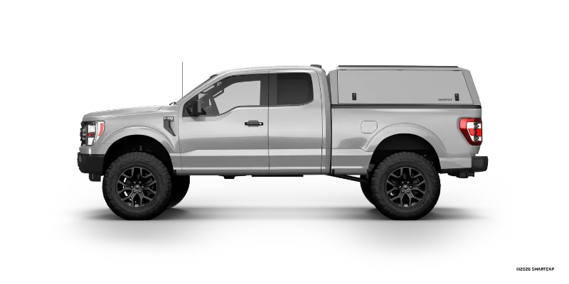 Picture of SmartCap Edge Commercial Truck Cap - 2021-2026 Ford F-150 (6'5" Bed) - EC0334-WN