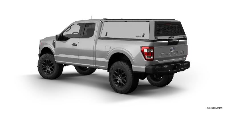 Picture of SmartCap Edge Commercial Truck Cap - 2021-2026 Ford F-150 (6'5" Bed) - EC0334-WN