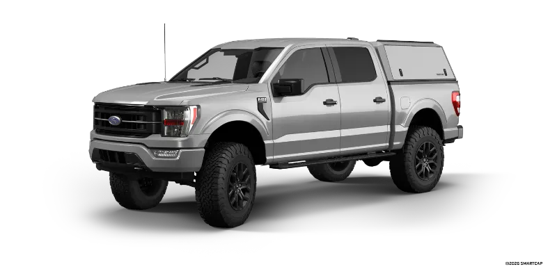 Picture of SmartCap Edge Commercial Truck Cap - 2021-2026 Ford F-150 (5'5" Bed) - EC0339-WN