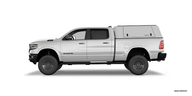 Picture of SmartCap EVOc Commercial Series Truck Cap - 2019-2026 Dodge Ram 1500 (6'4" Bed) - EC1006-WH