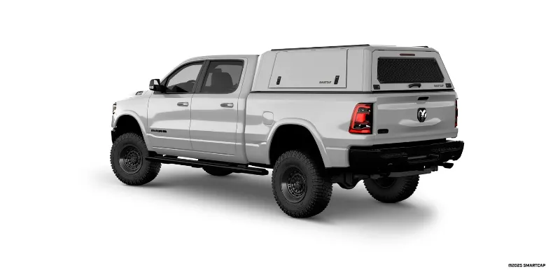 Picture of SmartCap EVOc Commercial Series Truck Cap - 2019-2026 Dodge Ram 1500 (6'4" Bed) - EC1006-WH