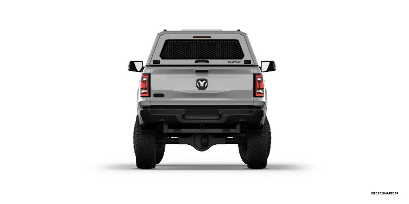 Picture of SmartCap EVOc Commercial Series Truck Cap - 2019-2026 Dodge Ram 1500 (6'4" Bed) - EC1006-WH
